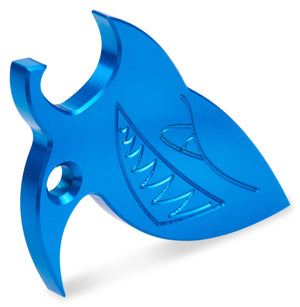 The Beershark® Blue Anodized